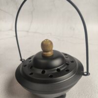 Viirukipõleti rauast sangaga diameeter 13cm, kõrgus püstise sangaga 18cm